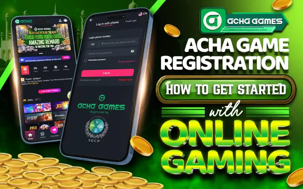 acha game registration: how to get started with online gaming